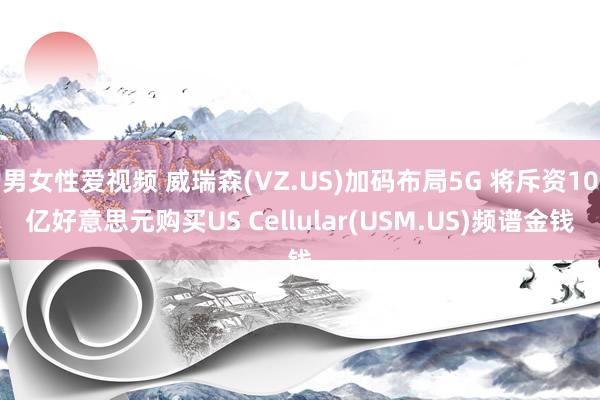 男女性爱视频 威瑞森(VZ.US)加码布局5G 将斥资10亿好意思元购买US Cellular(USM.US)频谱金钱