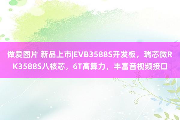 做爱图片 新品上市|EVB3588S开发板，瑞芯微RK3588S八核芯，6T高算力，丰富音视频接口